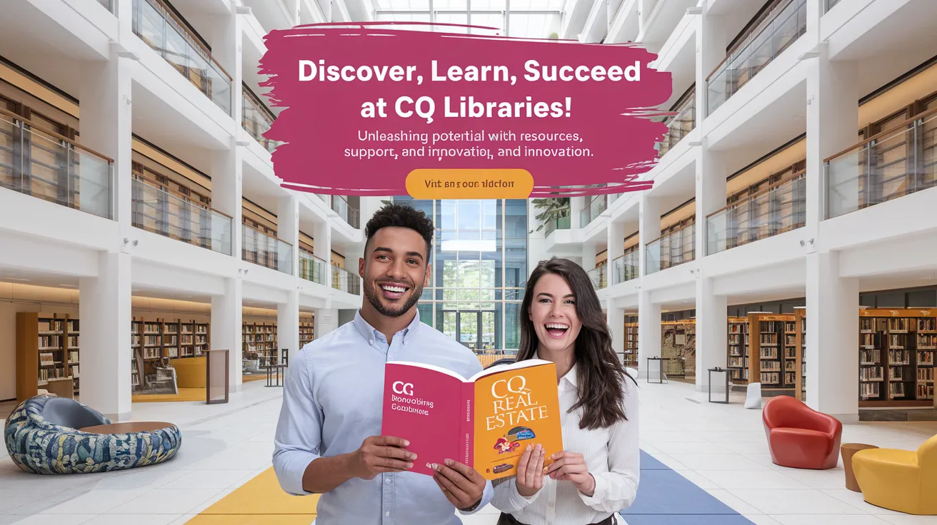 Libraries at CQ Your Gateway to Knowledge and Success in real estate